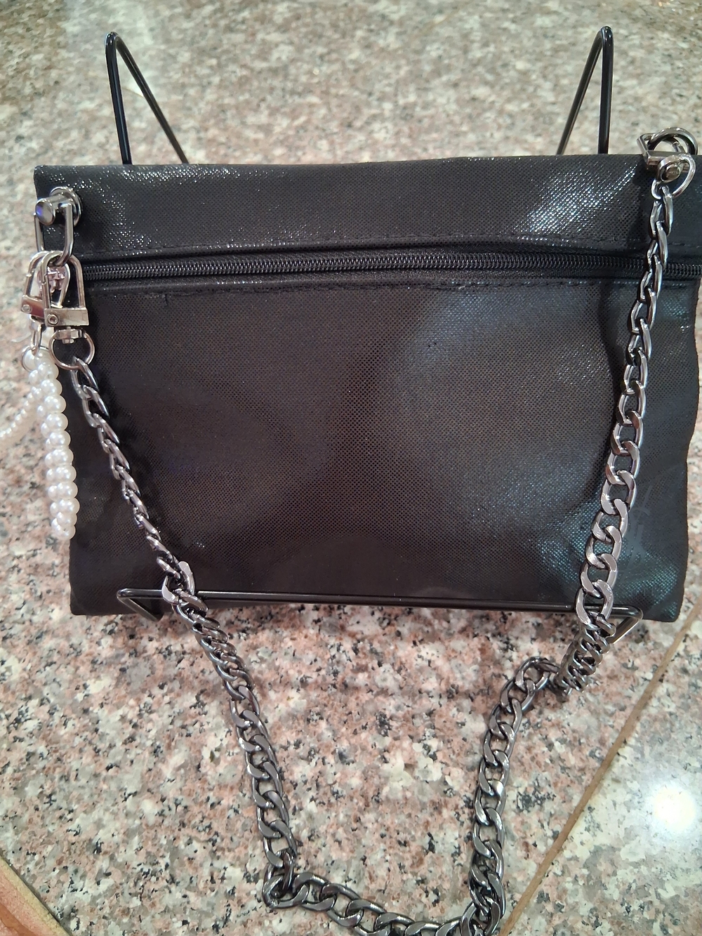 YSL GWP Black Chain Strap Shoulder Bag - Brand New.